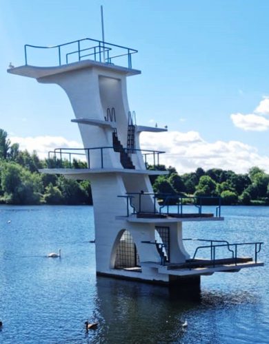 Coate Park Diving Board