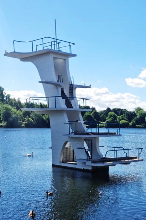 Coate Park Diving Board